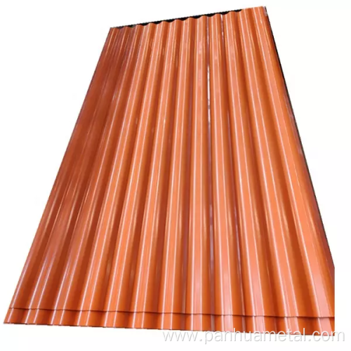 ASTM Color Coated Corrugated Roofing Sheet